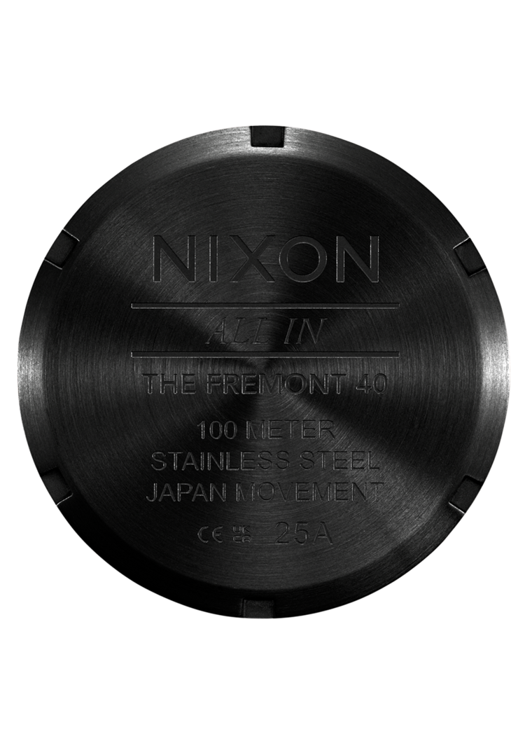 Nixon Nixon Fremont 40 | Black/Black Multi