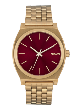 Nixon Nixon Time Teller | Gold/Oxblood Sunray
