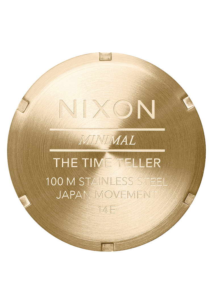 Nixon Nixon Time Teller | Gold/Oxblood Sunray