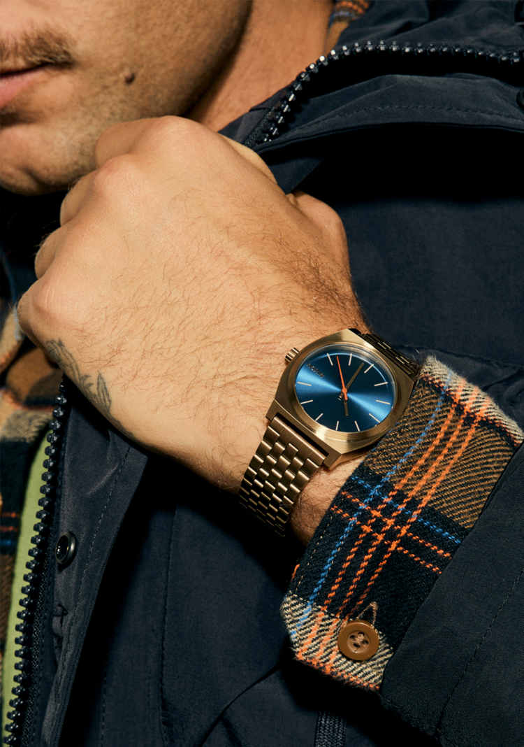 Nixon Nixon Time Teller | Desert Gold/Arles Blue
