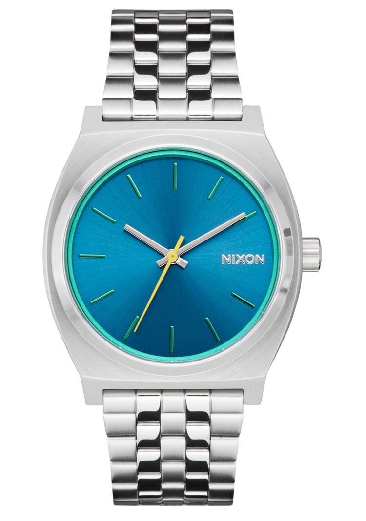 Nixon Nixon Time Teller | Silver/Byron Blue