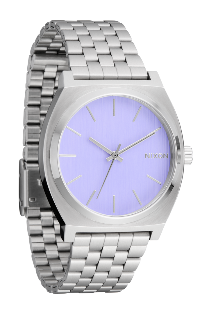 Nixon Nixon Time Teller | Silver/Lavender
