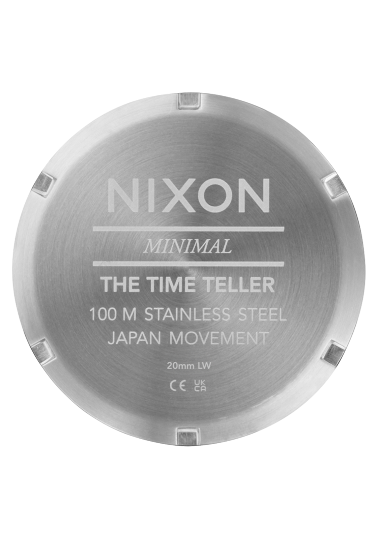 Nixon Nixon Time Teller | Silver/Lavender