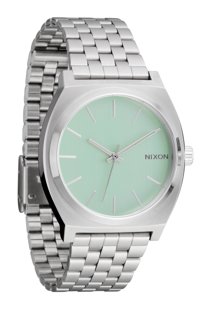 Nixon Nixon Time Teller | Silver/Pistachio