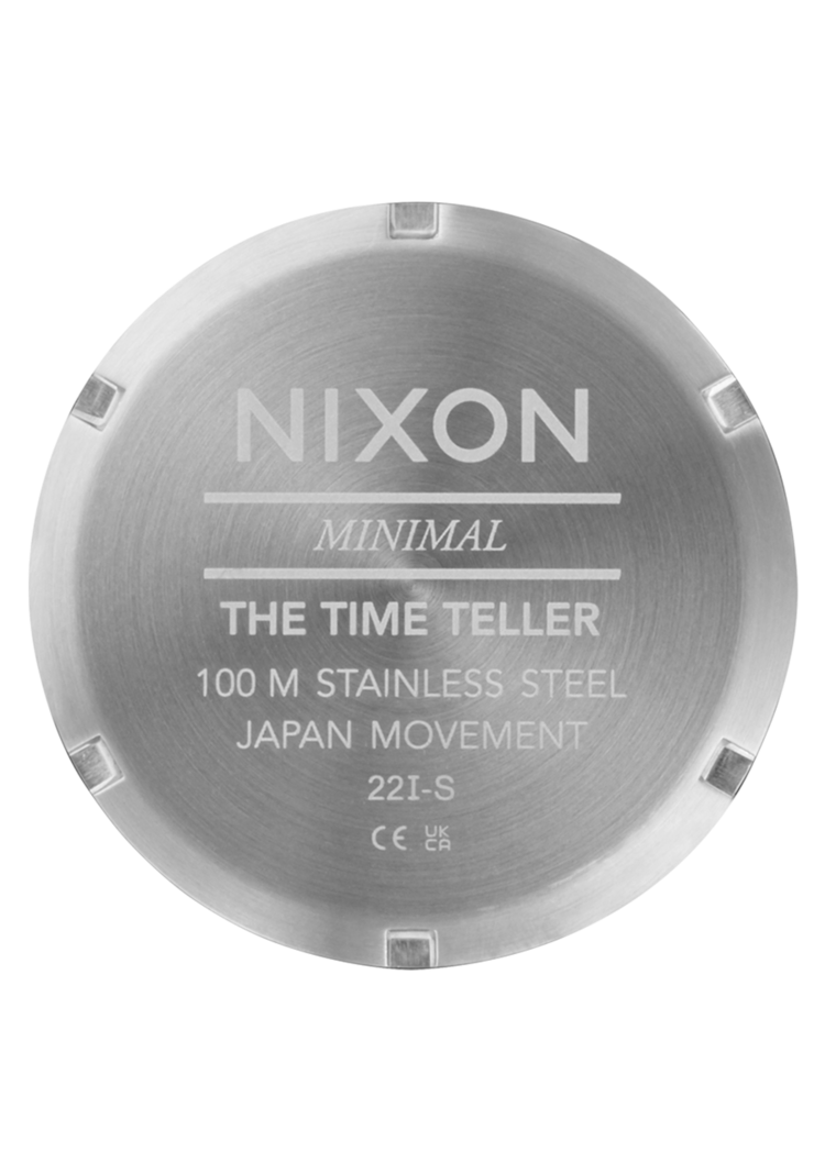 Nixon Nixon Time Teller | Silver/Pistachio