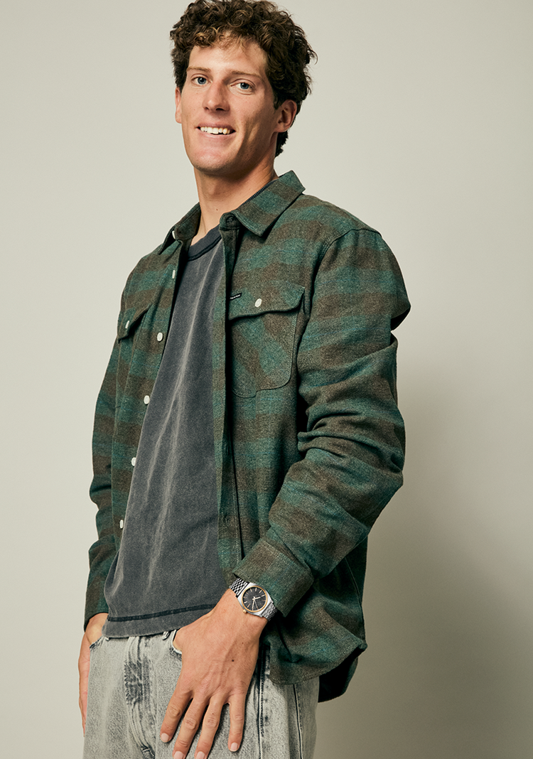 Nixon Nixon Time Teller | Silver/Rose Gold/Black