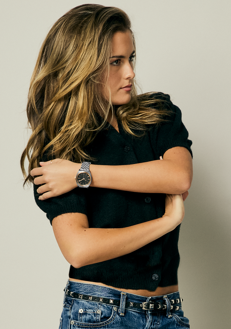 Nixon Nixon Time Teller | Silver/Rose Gold/Black