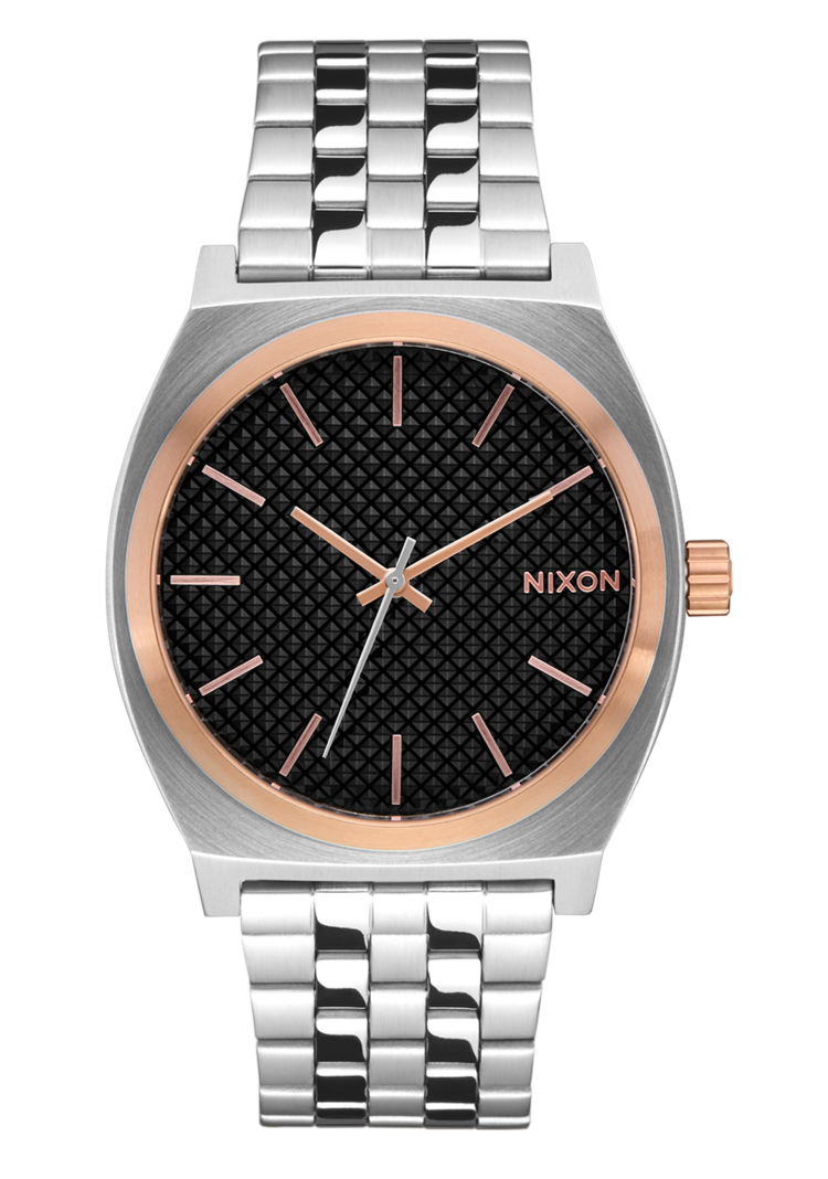 Nixon Nixon Time Teller | Silver/Rose Gold/Black