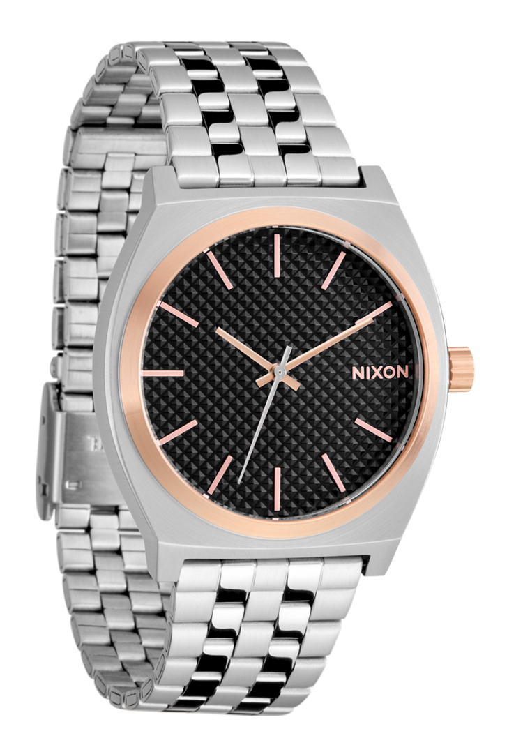 Nixon Nixon Time Teller | Silver/Rose Gold/Black