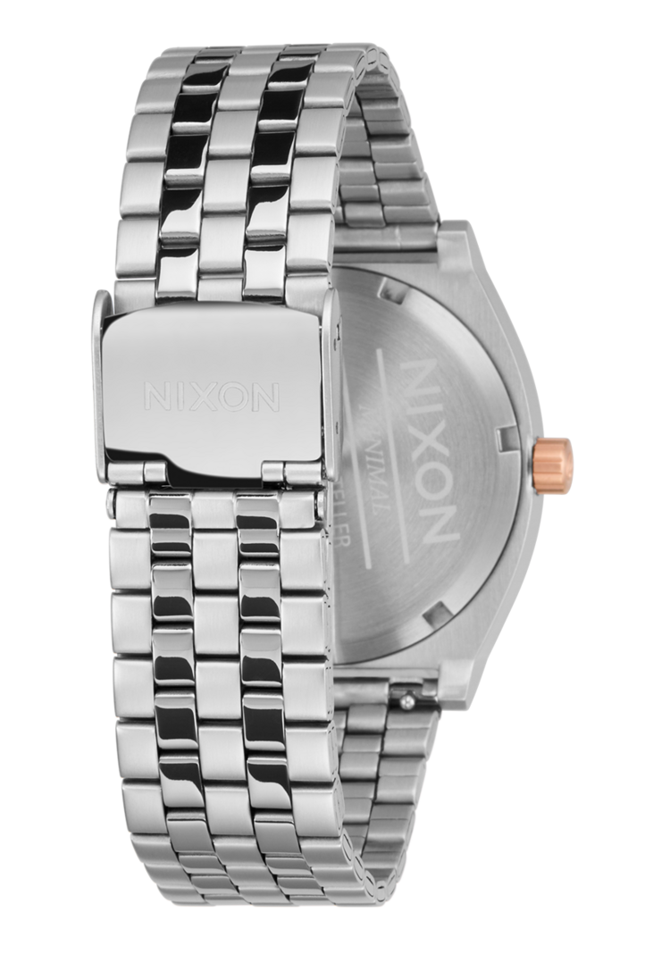 Nixon Nixon Time Teller | Silver/Rose Gold/Black