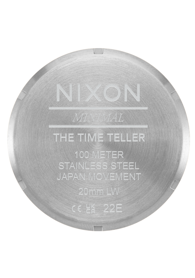 Nixon Nixon Time Teller | Silver/Rose Gold/Black