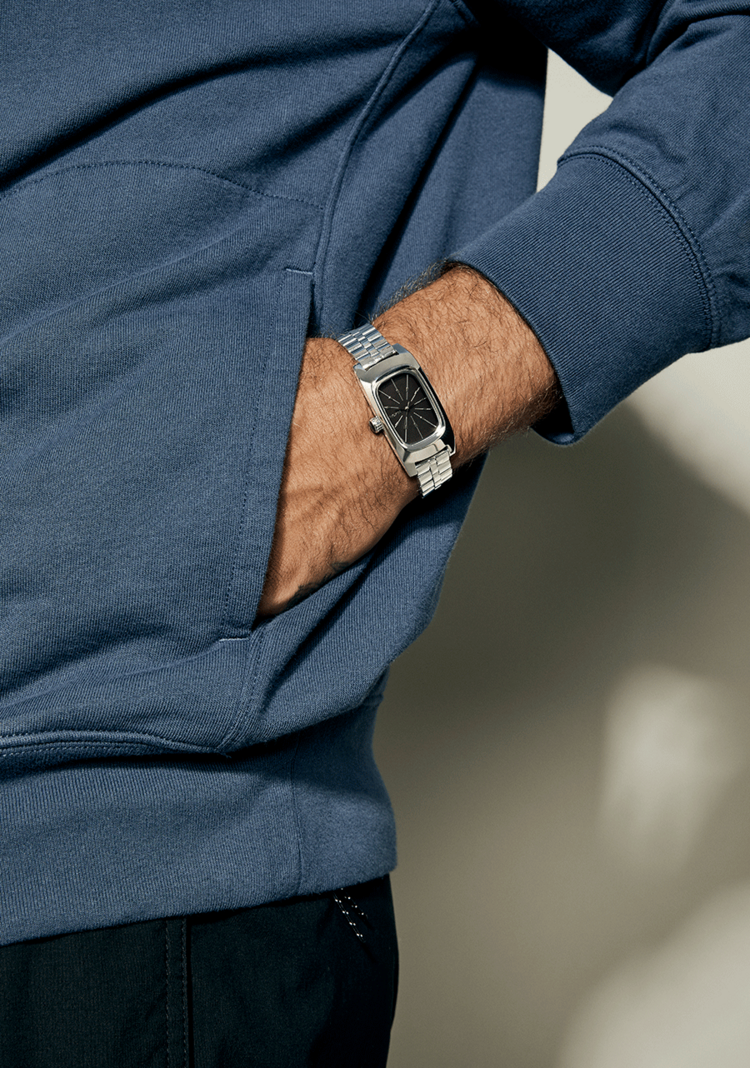 Nixon Nixon Frankie | Mid Century/Silver/Black