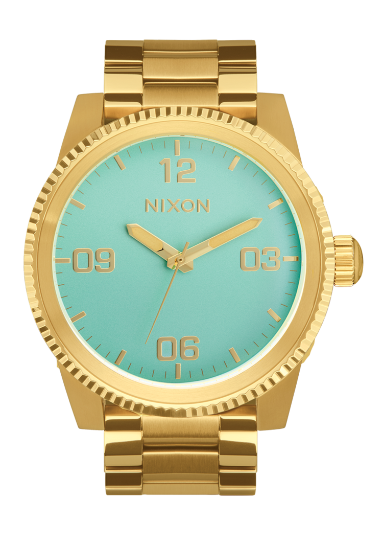 Nixon Nixon Corporal Stainless Steel | Gold/Turquoise/Gold