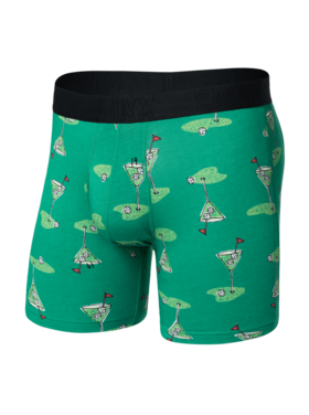 SAXX Saxx Droptemp Cooling Cotton | Golf Martini-Lush Meadow