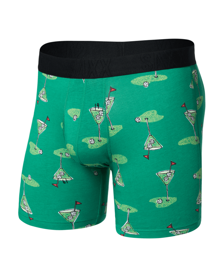 SAXX Saxx Droptemp Cooling Cotton | Golf Martini-Lush Meadow