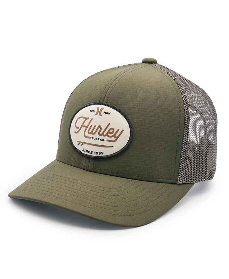 Hurley Hurley Beach Break Trucker (Mens) | Olive Canvas