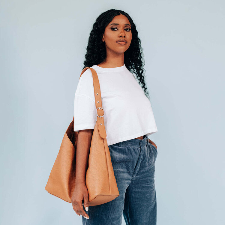 Co-Lab CoLab Jamie Slouchy Hobo | Tan