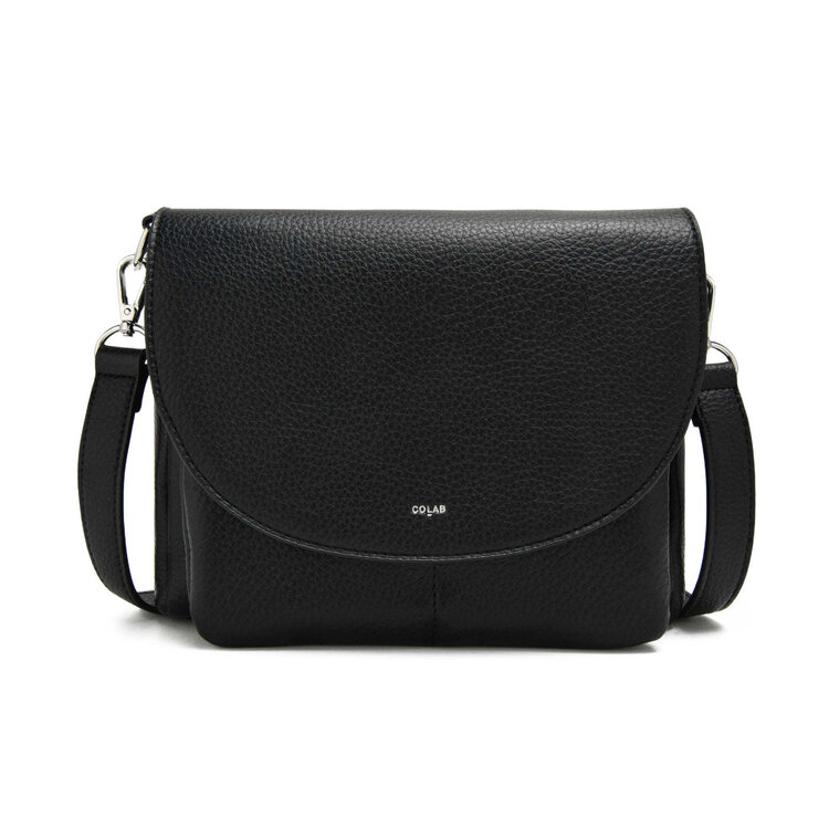 Co-Lab CoLab Clara Flap Crossbody | Black