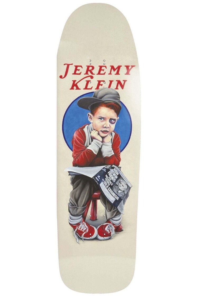 World Industries World Jeremy Klein Black Eye Kid Ex7 Slick Deck