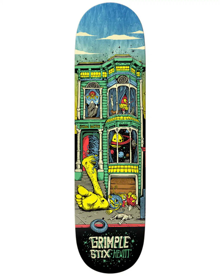 Antihero Anti Hero Hewitt Grimple Stix Victorians Deck | Assorted