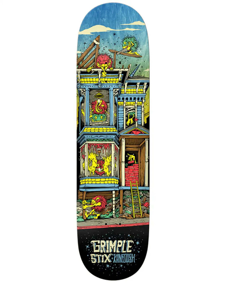 Antihero Anti Hero Kanfoush Grimple Stix Victorians Deck | Assorted