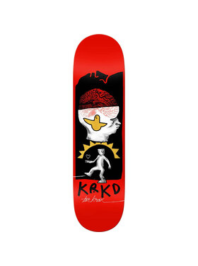 Krooked Krooked Knox Brain And Bird Deck | Orange