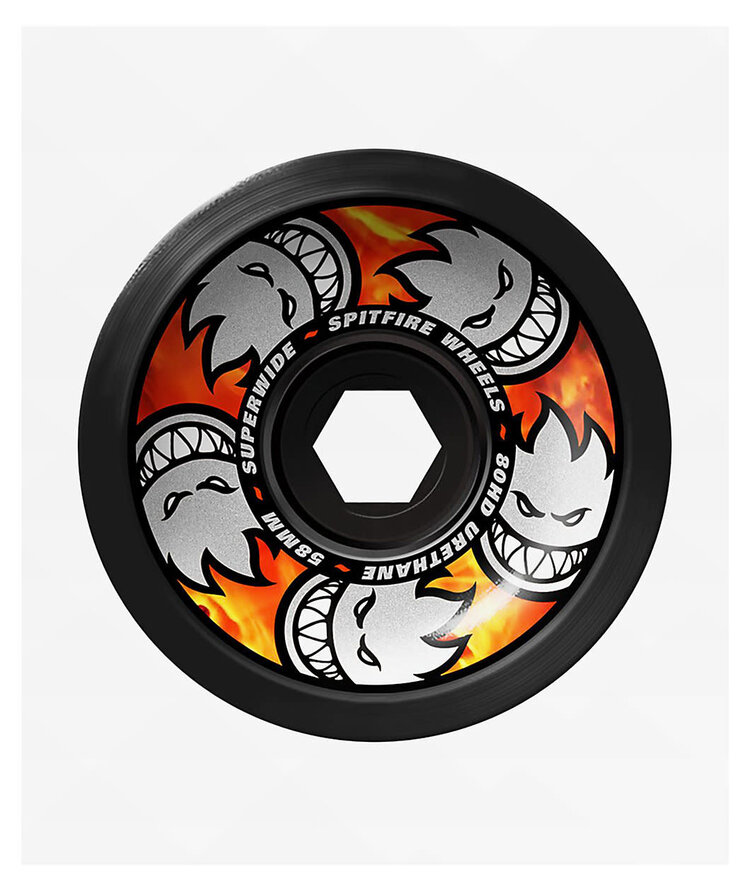 Spitfire Spitfire Team Multiball 80Hd Superwide Wheels | Black