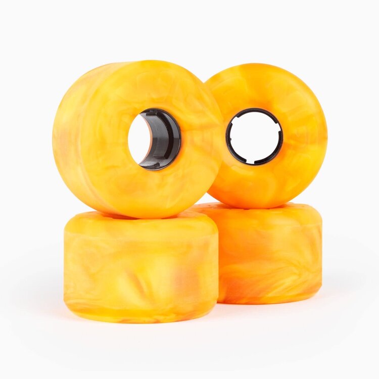 Landyachtz Hawgs Ez Slide Hawgs 63Mm | Orange/Yellow