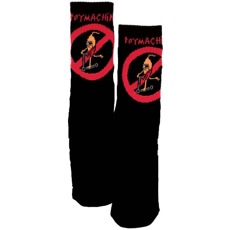 Toy Machine Toy Machine No Scooter Socks | Black