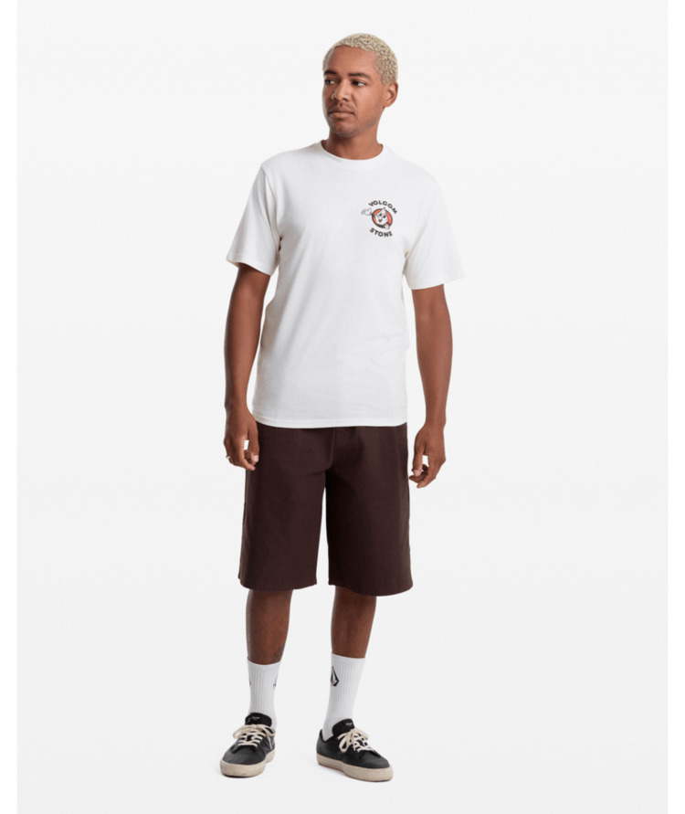 Volcom Volcom Mister Stone Sst (Mens) | Off White Heather