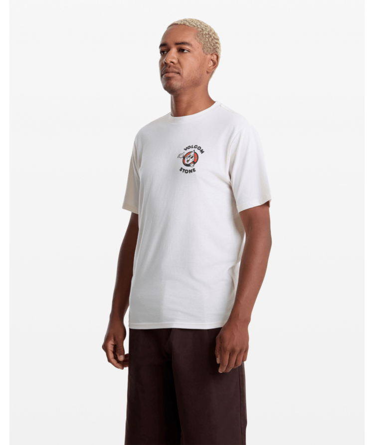 Volcom Volcom Mister Stone Sst (Mens) | Off White Heather