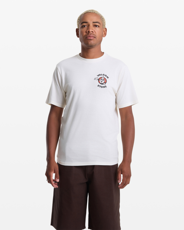 Volcom Volcom Mister Stone Sst (Mens) | Off White Heather