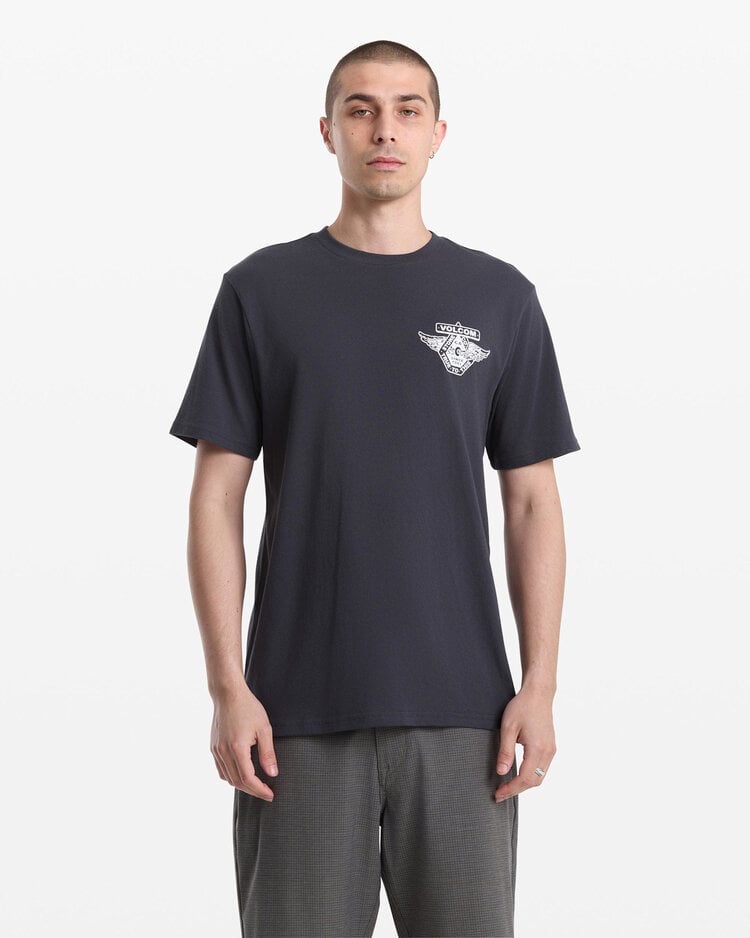 Volcom Volcom Free Wheel Sst (Mens) | Washed Black Heather