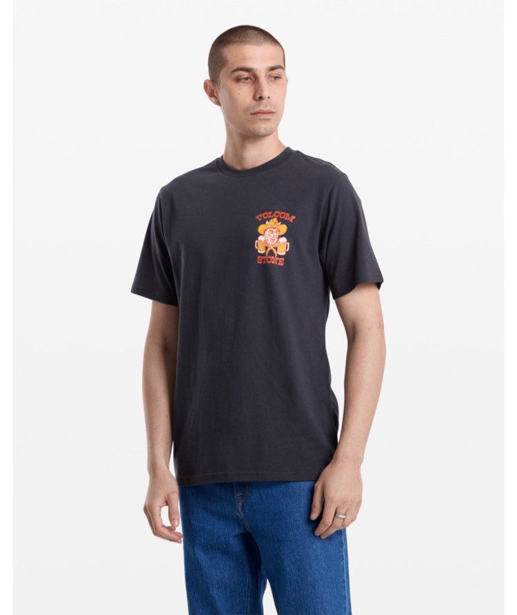 Volcom Volcom Catastrophy Sst (Mens) | Washed Black Heather