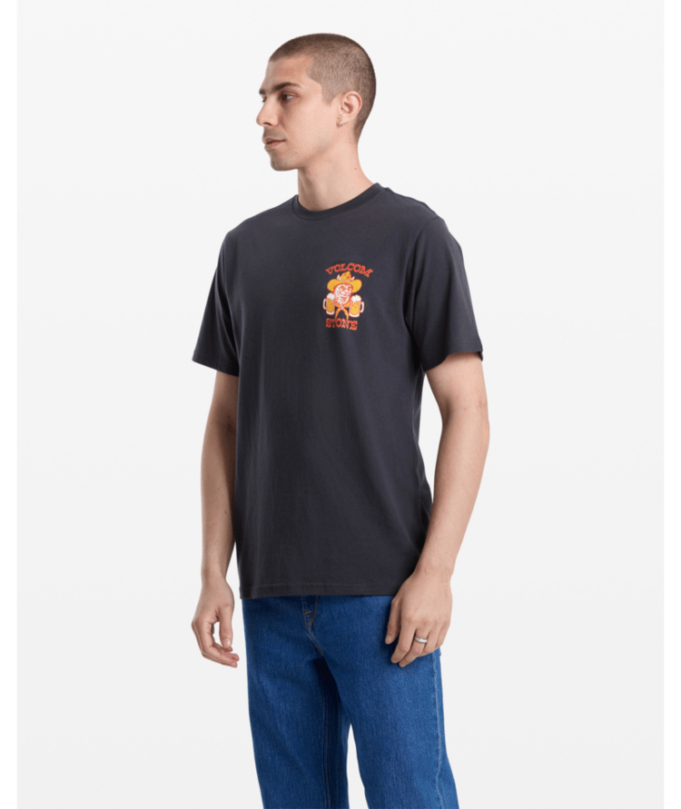 Volcom Volcom Catastrophy Sst (Mens) | Washed Black Heather