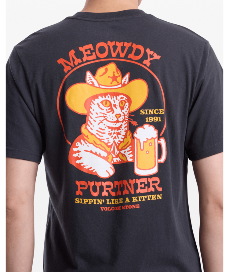 Volcom Volcom Catastrophy Sst (Mens) | Washed Black Heather