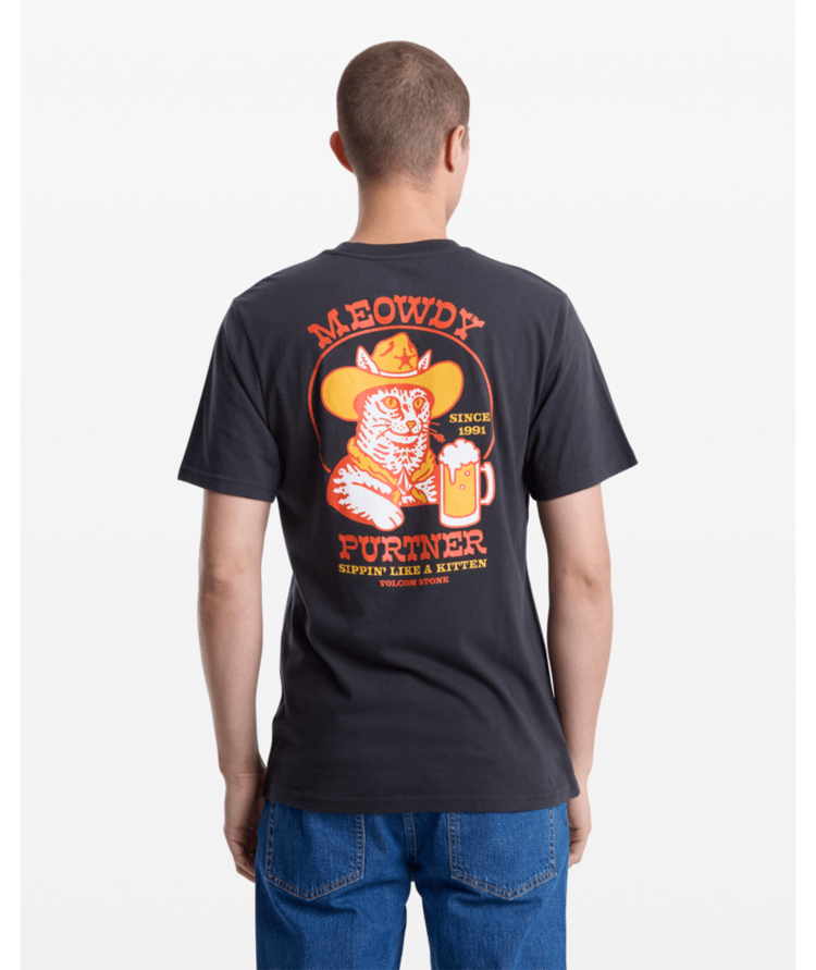 Volcom Volcom Catastrophy Sst (Mens) | Washed Black Heather