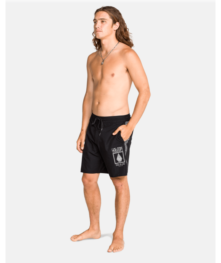 Volcom Volcom Yewster Loose Stoney 18 (Mens) | Black