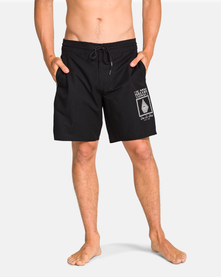Volcom Volcom Yewster Loose Stoney 18 (Mens) | Black