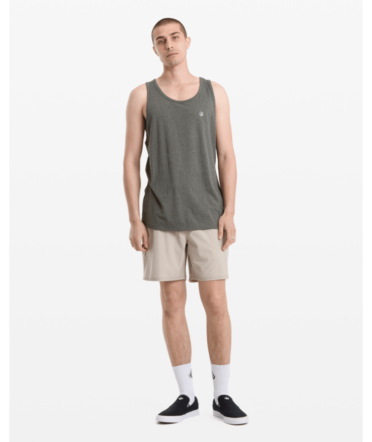 Volcom Volcom Solid Heather Tank (Mens) | Squadron Green