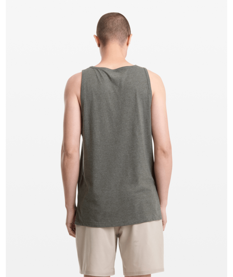 Volcom Volcom Solid Heather Tank (Mens) | Squadron Green
