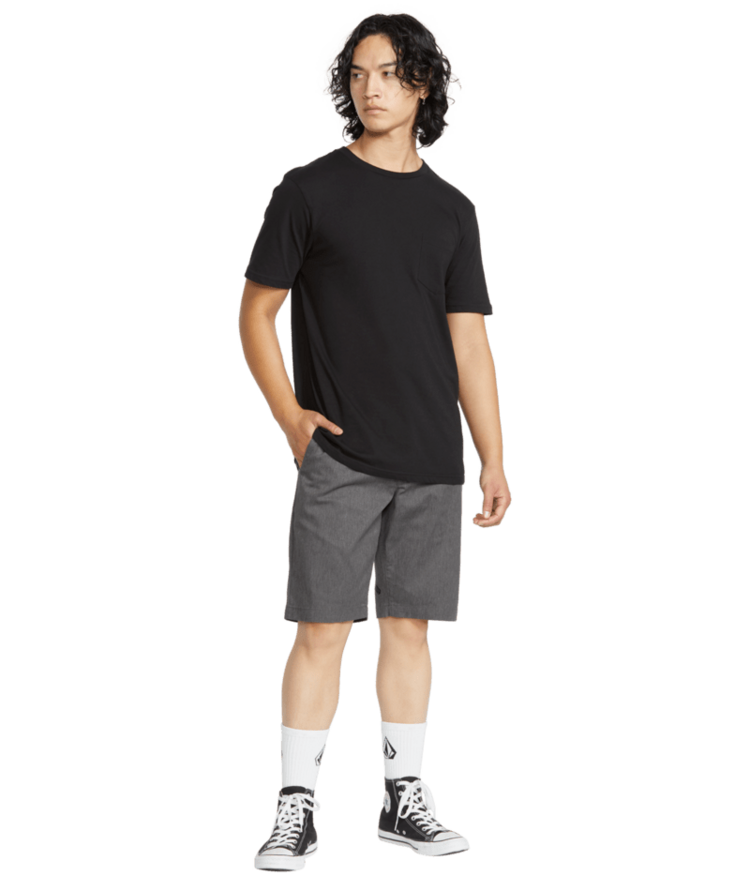 Volcom Volcom Frckn Mdn Strch Sht 21 (Mens) | Charcoal Heather