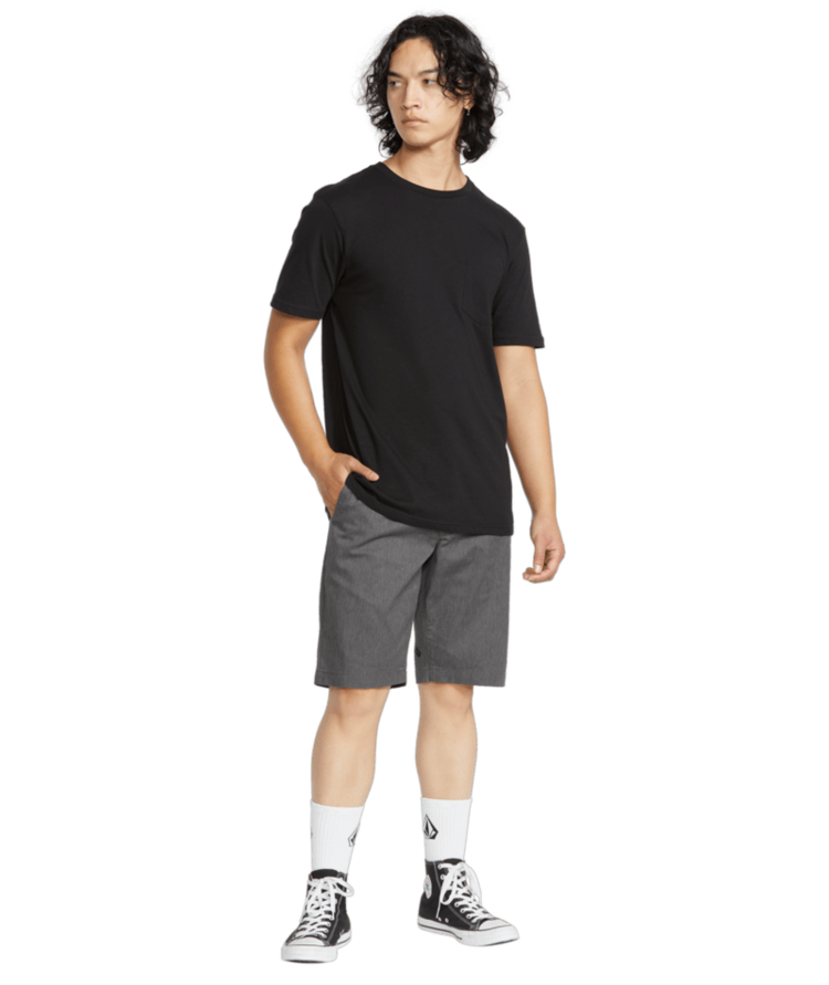 Volcom Volcom Frckn Mdn Strch Sht 21 (Mens) | Charcoal Heather