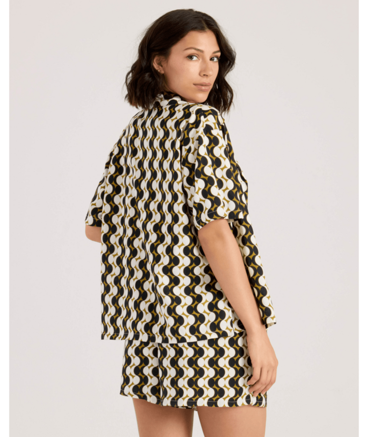 Volcom Volcom Midnite Ramble Top (Womens) | Black/Natural