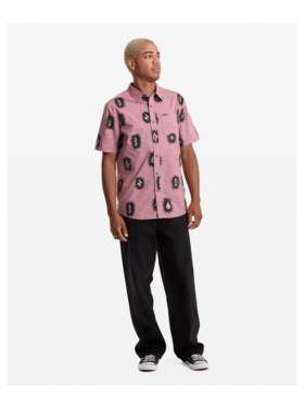 Volcom Volcom Markerstone Ss (Mens) | Stone Rose