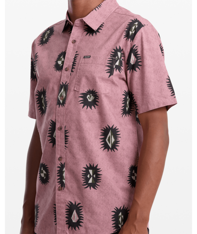 Volcom Volcom Markerstone Ss (Mens) | Stone Rose