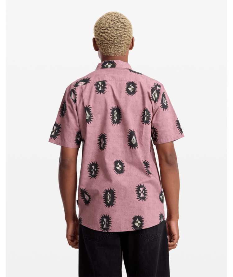 Volcom Volcom Markerstone Ss (Mens) | Stone Rose