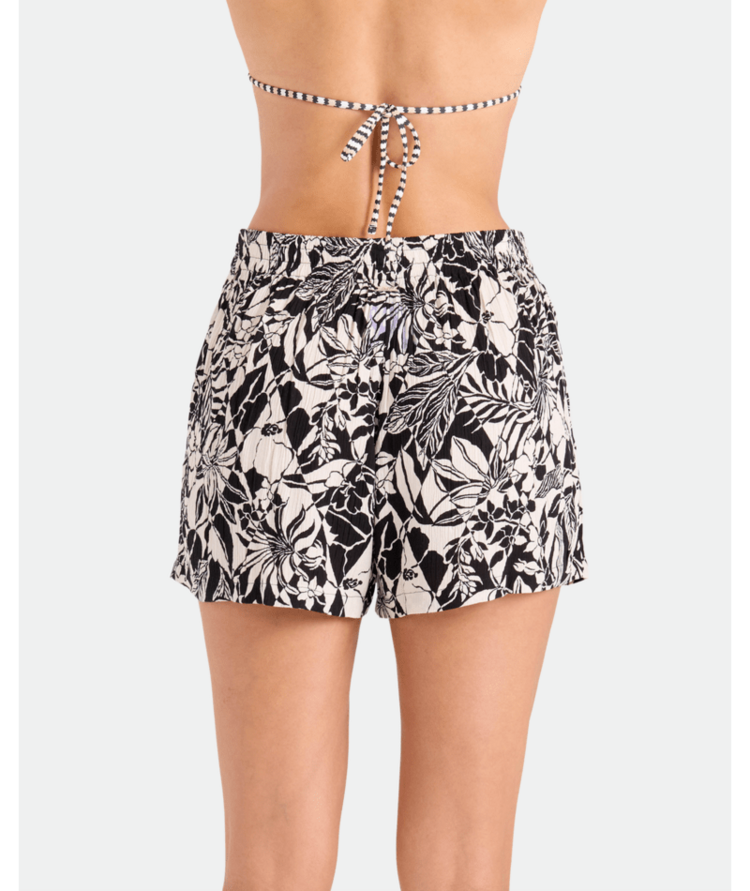 Volcom Volcom Funtastical Short - Viscose (Womens) | Black Ecru
