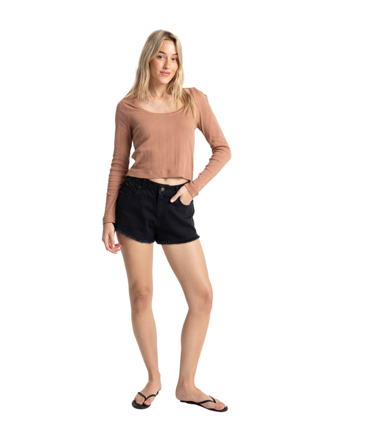 Volcom Volcom 1991 Stoned Short (Womens) | Black Combo