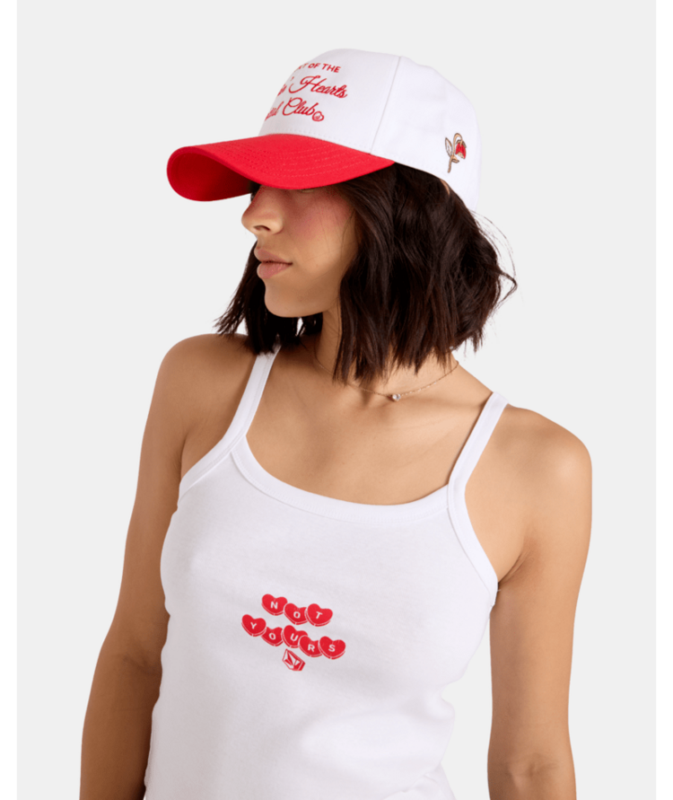 Volcom Volcom Breakin Hearts Hat (Womens) | White